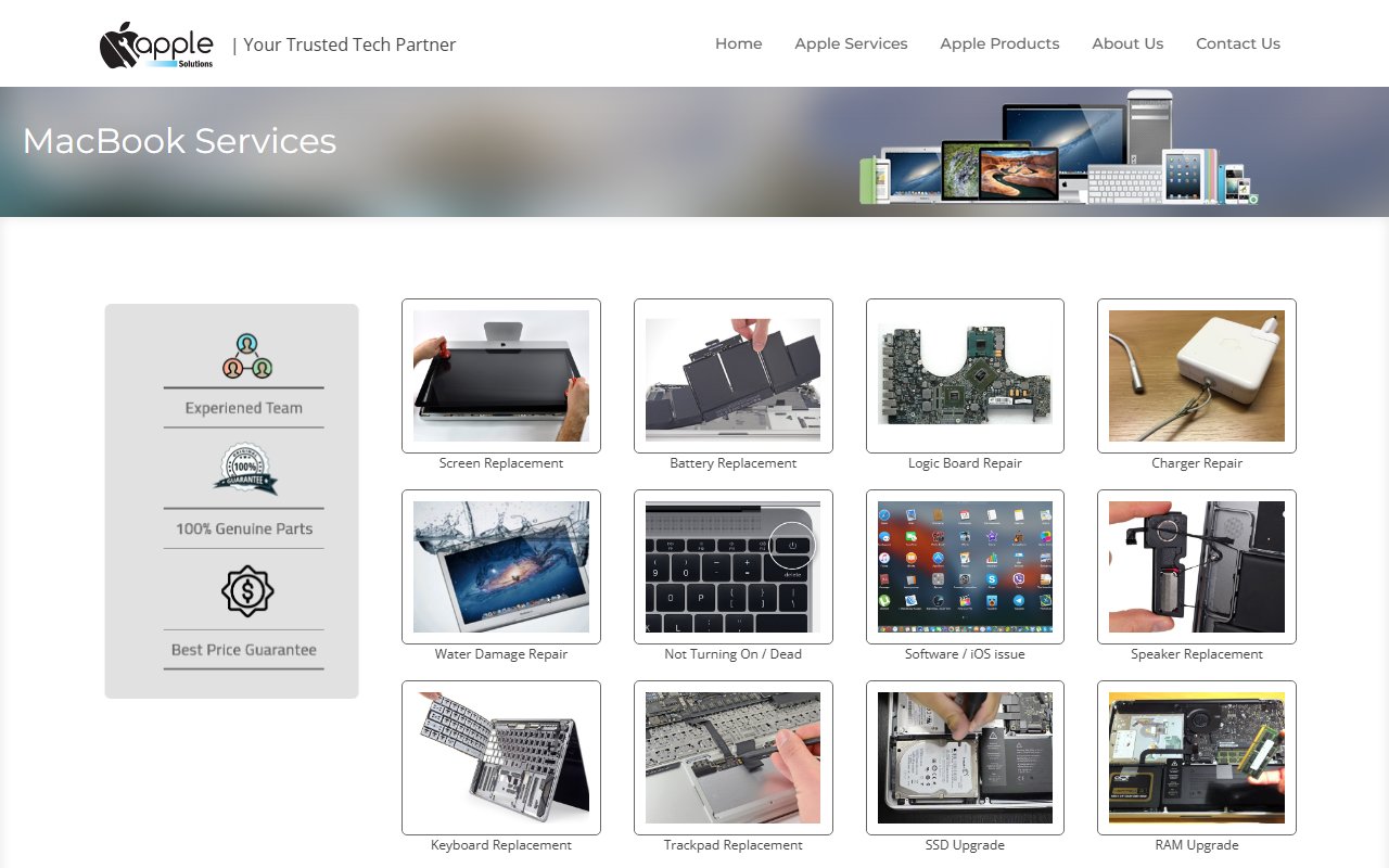 applesolutions.in Screen 3