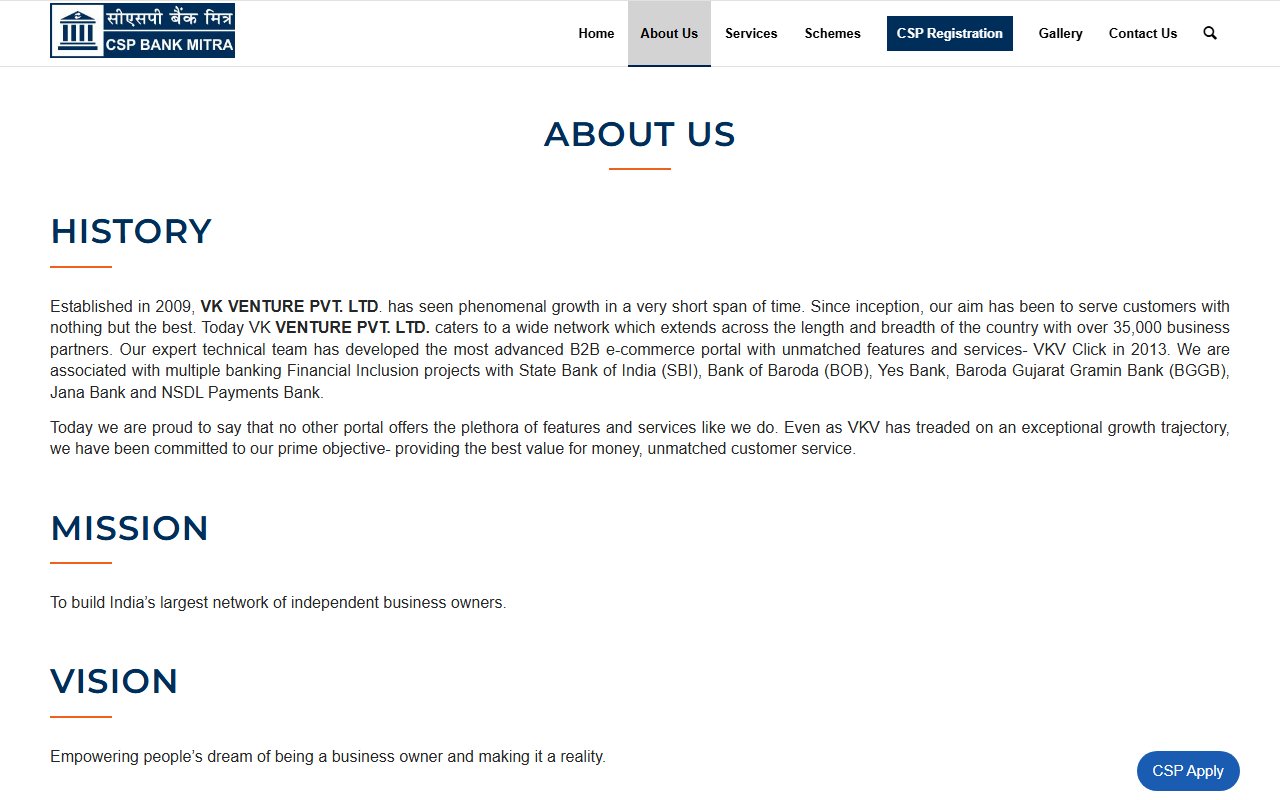 cspbankmitra.com Screen 4