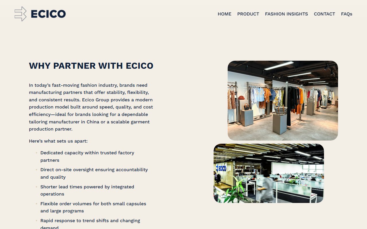 ecicogroup.com Screen 2