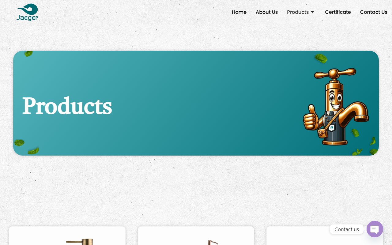jaegerbath.com Screen 3