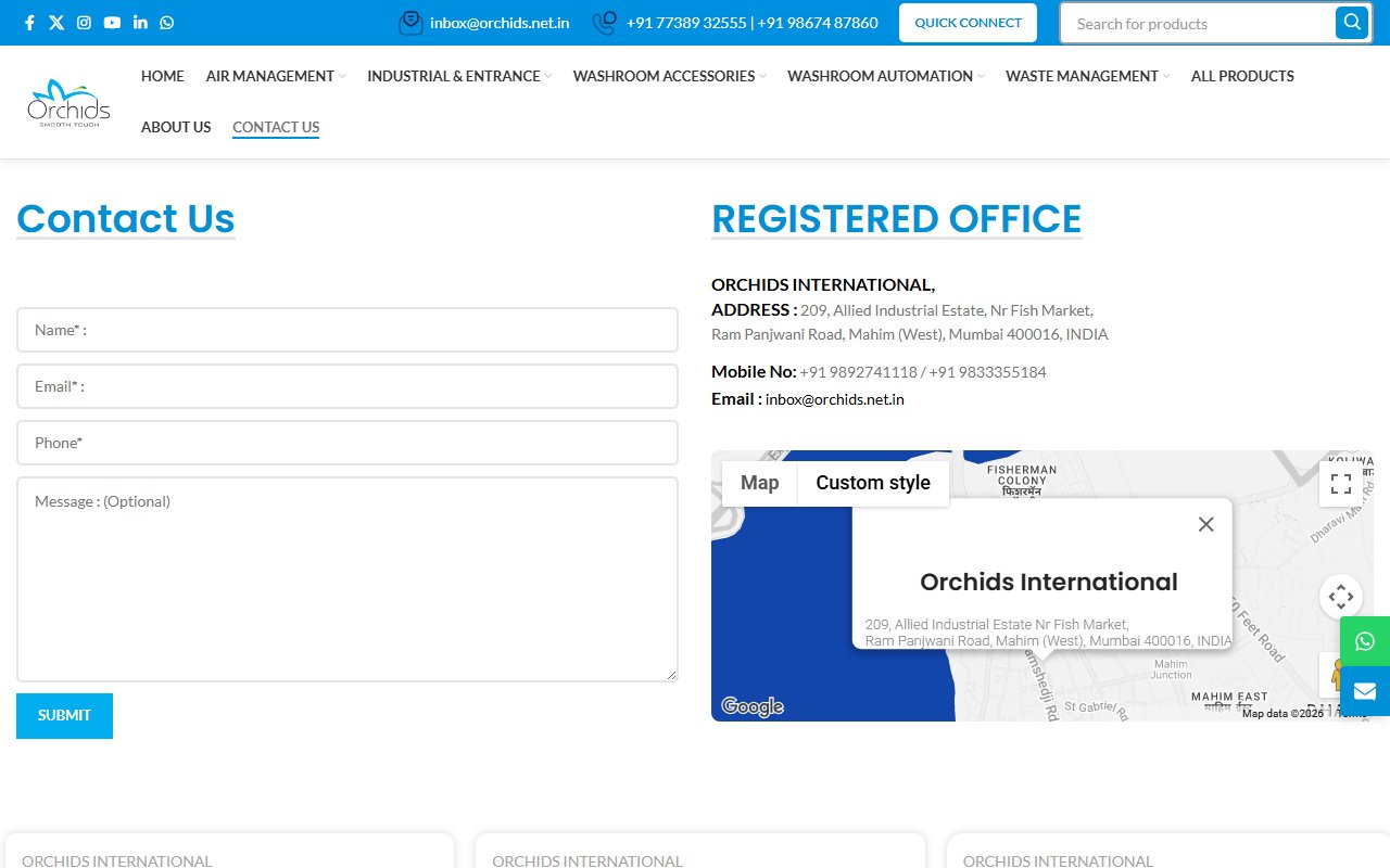 Customer Portal Page